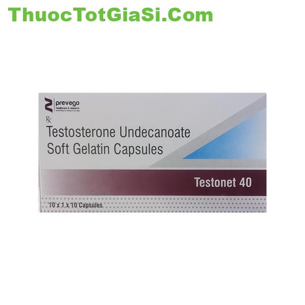 Testonet 40 (Testosterone Undecanoate 40mg) | Công dụng, Giá bán 2 Testonet 40 (Testosterone Undecanoate 40mg) | Công dụng, Giá bán