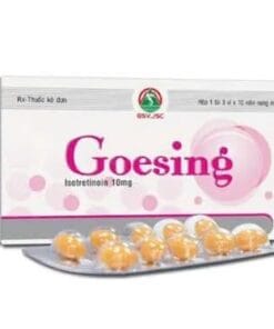 Thuốc Goesing 10mg Isotretinoin Giá Bao Nhiêu? Công Dụng