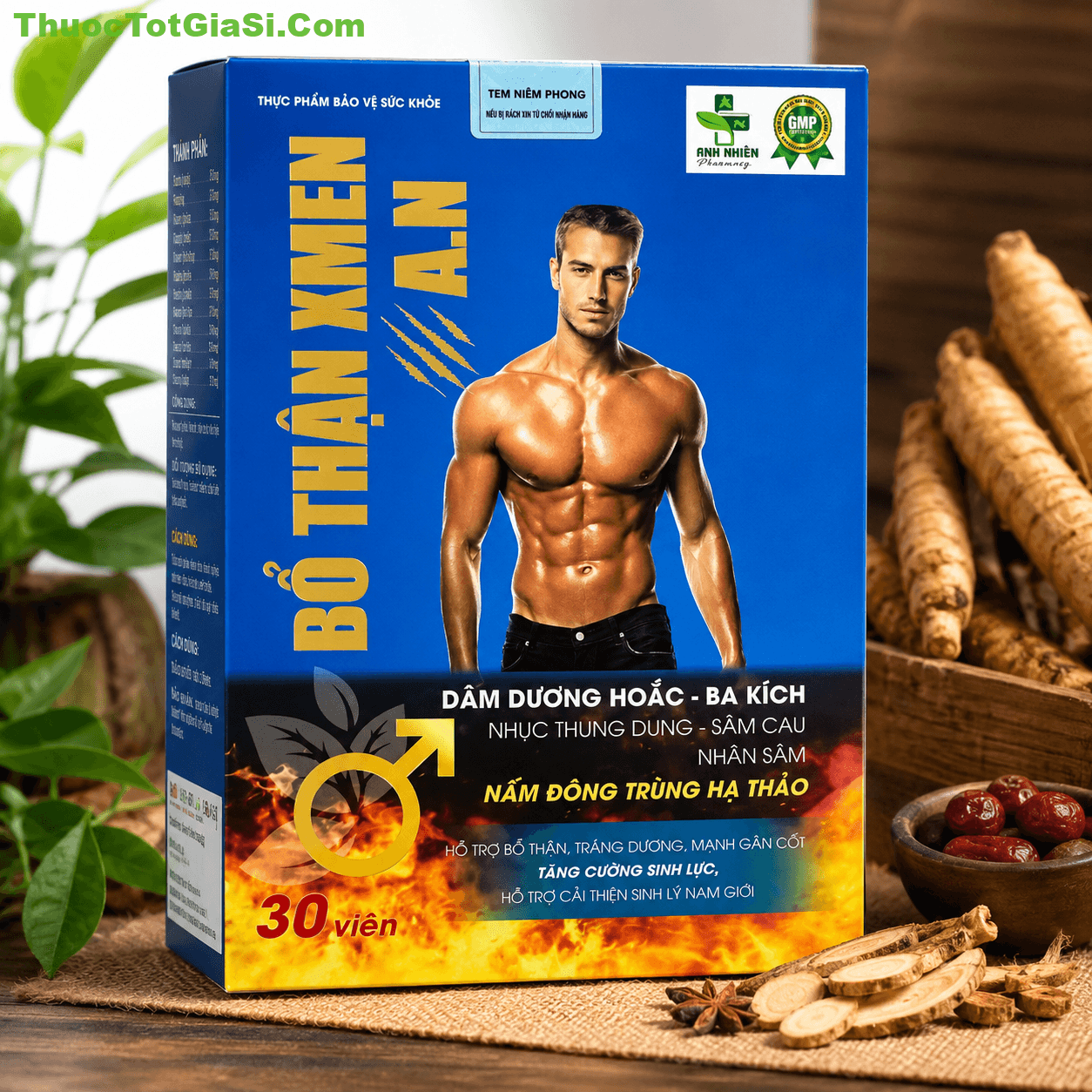 Bổ Thận X-MEN – 30 viên Bổ Thận X-MEN GOLD 30 Viên – Hỗ Trợ Bổ Thận, Tăng Cường Sinh Lý Nam