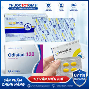 Meyrafil, Meyerafil 10, Meyerafil 20: Cập nhật thông tin thu hồi giấy đăng ký lưu hành thuốc Tadalafil