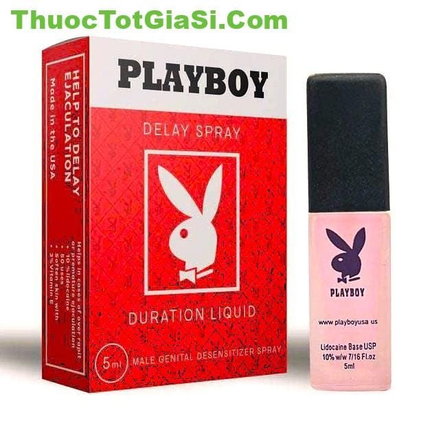 Playboy Delay Spray Red Playboy Delay Spray Red 5ml Giá Bao Nhiêu? Công Dụng, Cách Dùng & Đánh Giá