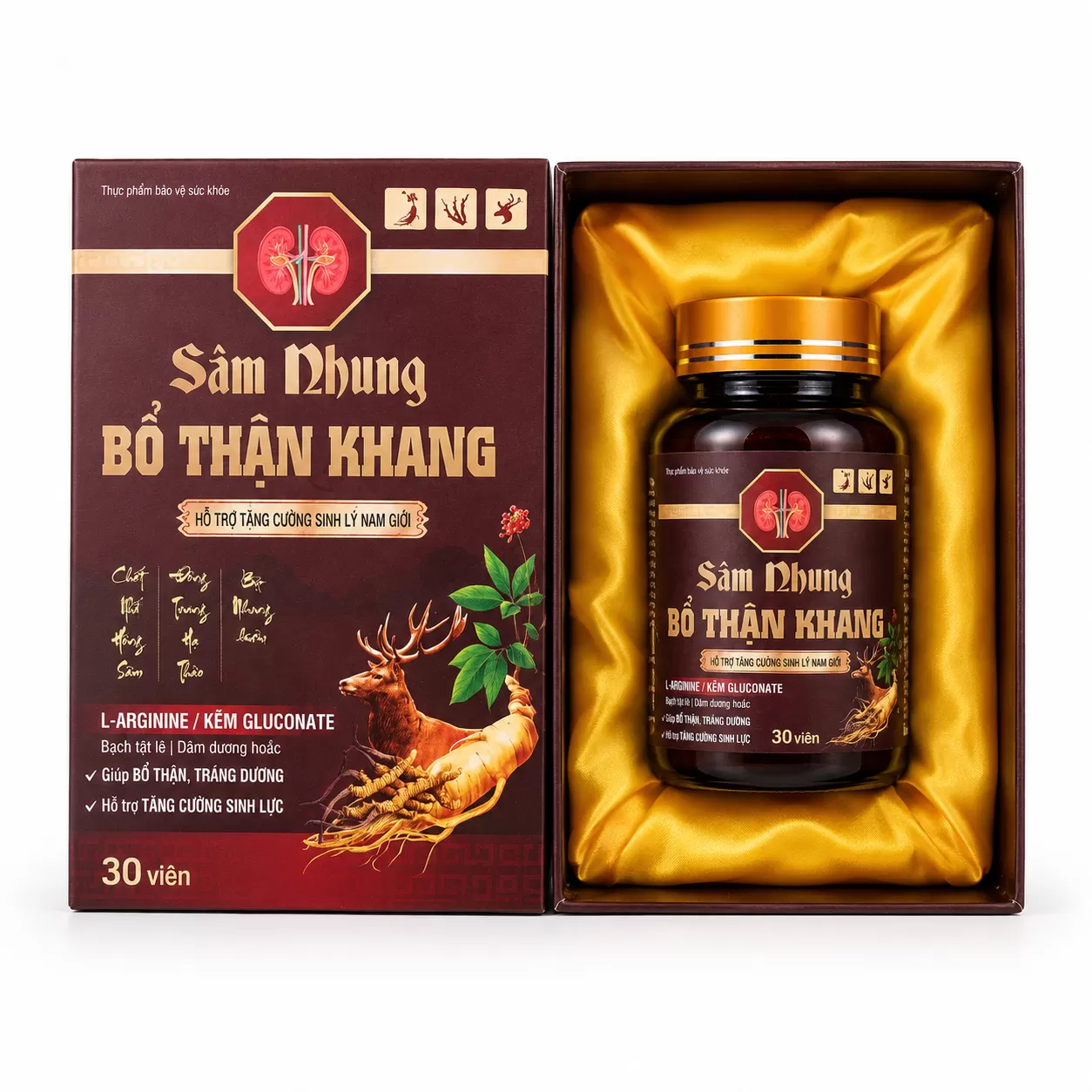 Sâm Nhung Bổ Thận Khang là gì? Thành phần, cách dùng và lưu ý 3 Sâm Nhung Bổ Thận Khang – Thành phần, công dụng, cách dùng và lưu ý