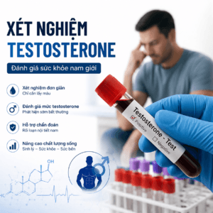 Xét nghiệm Testosterone: Khi nào cần làm, quy trình & kết quả